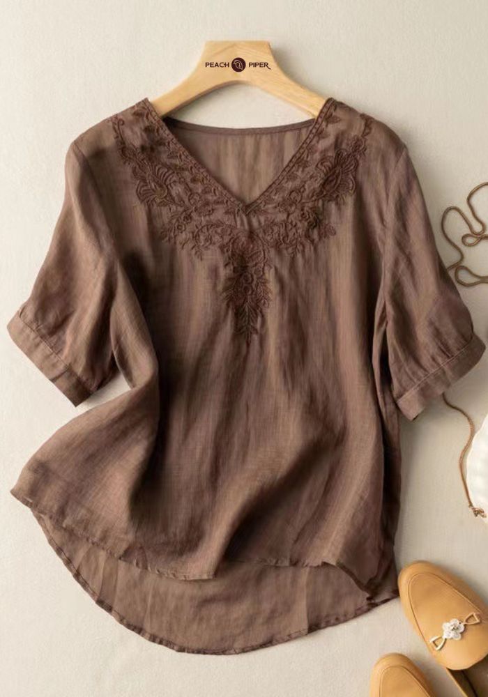 Sunkissed Elegance Casual Tunic