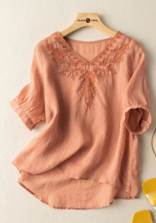 Sunkissed Elegance Casual Tunic